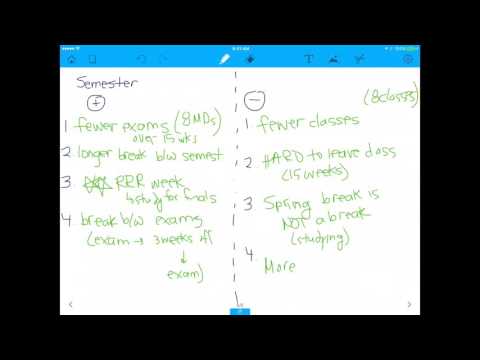 What the Difference between Semester System Colleges and Quarter System Colleges?