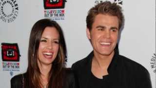 Paul Wesley's wife Torrey Devitto took his long last name(Wasilewski) 2012/4/16