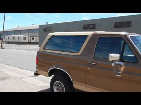 1989 Ford Bronco Eddie Bauer Edition (CC-861567) for sale in Denver, Colorado