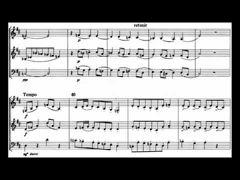 Francis Poulenc - Sonata for Horn, Trumpet and Trombone: III. Rondeau