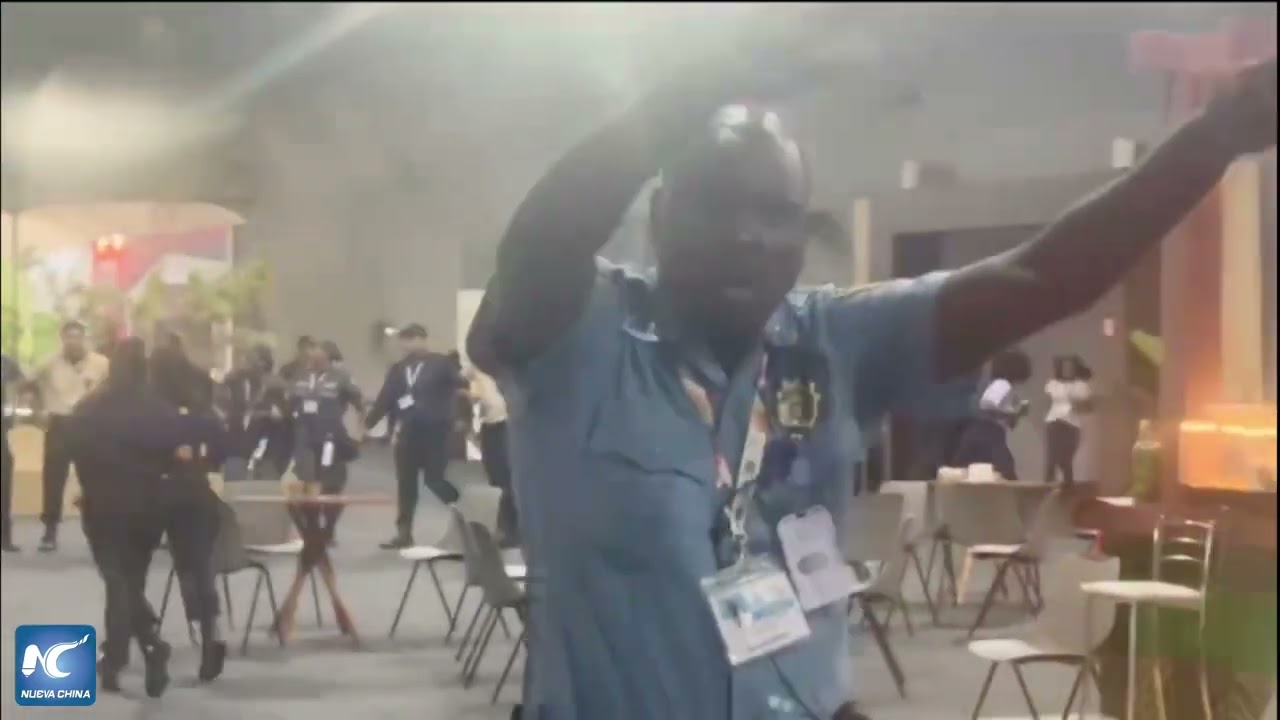 Incendio provoca evacuación en pabellón de la COP30 de Brasil