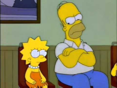bueno entonces siguele bueno le sigo lisa y homero