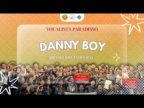 DANNY BOY, Arr.Jamey Ray - PSM Vocalista Paradisso UPN Veteran Yogyakarta