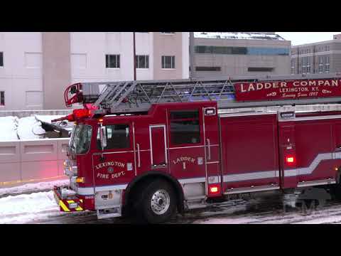 02-18-2021 Lexington, KY - Parking Structure Collapse, Investigation into Weather is to Blame - SOT