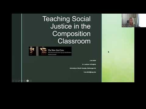 Webinar: Teaching Social Justice in the Writing Composition Classroom: Rising Up!