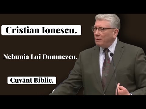 Cristian Ionescu | Nebunia Lui Dumnezeu !