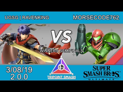 Tripoint Smash 51 - Winners Semifinals - UGSG | Ravenking(Ike) Vs. Morsecode762(Samus)
