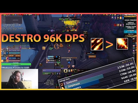 Destro 96K DPS!| Daily WoW Highlights #111 |
