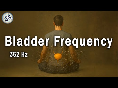 352 Hz Bladder Frequency - Balance the Bladder Meridian, Bladder Healing, Deep Relaxing, Tuning Fork