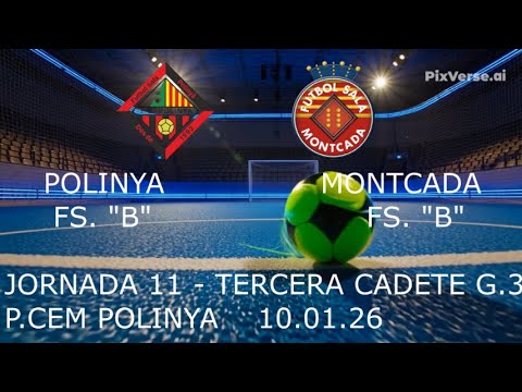 10.01.2026 POLINYA FS "B" - MONTCADA FS "B" CADETE