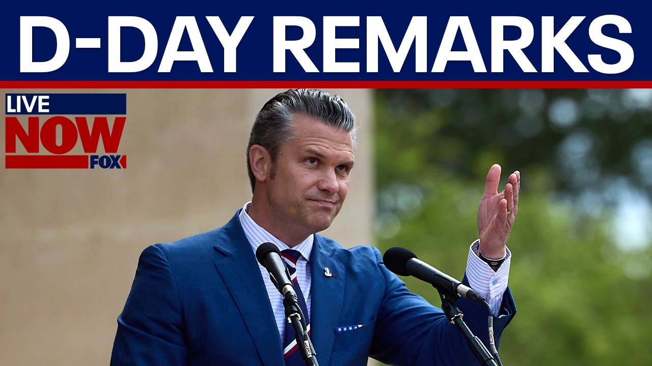 Hegseth honors War veterans on D-Day anniversary