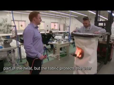 TV broadcast about Axel Thoms Escape Chute