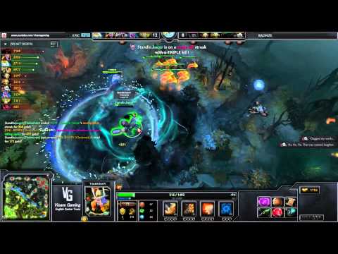 VicaraGaming Open DotA2 Tournament Semi-Finals - EPIC vs BRONZE (Game 3)