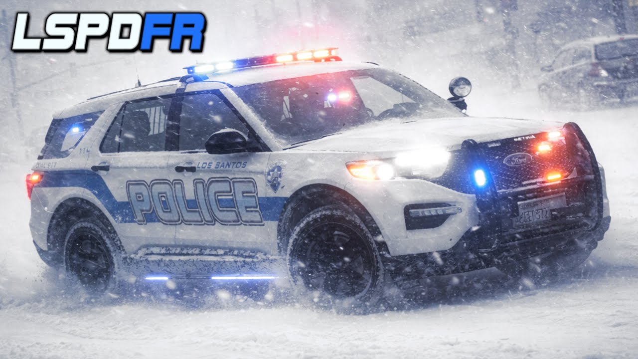 Patrol In a Blizzard! | LSPDFR 2025