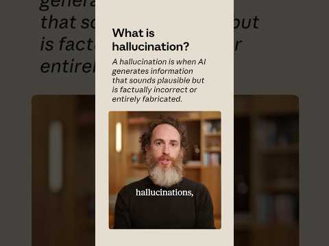 Video Thumbnail: Why does AI hallucinate?