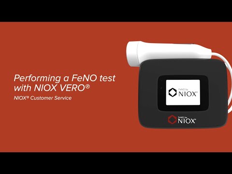 Performing a FeNO test with NIOX VERO® - NIOX® Support