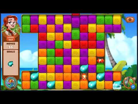 Lost Island Blast Adventure Level 617 - NO BOOSTERS 🏝️ | SKILLGAMING ✔️