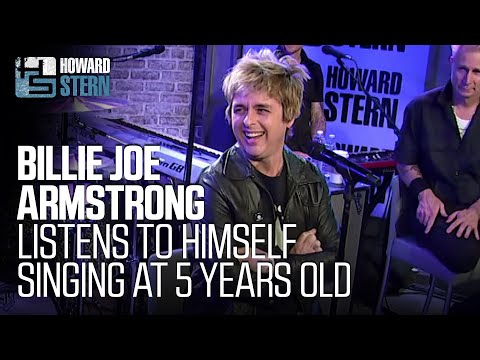 Billie Joe Armstrong Listens to Tape of Him Singing at 5 Years Old