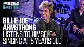 Download lagu Billie Joe Armstrong Listens to Tape of Him Singing at 5 Years Old mp3
