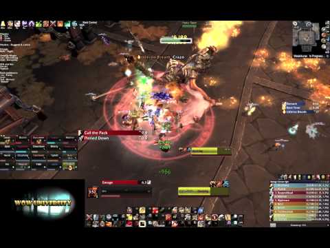 Beastlord Darmac Mythic - Warrior PoV | WoW university