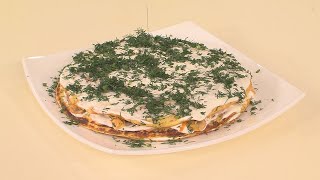 Ի՞նչ եփել այսօր - Նրբաբլիթներով տորթ