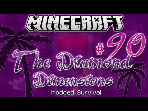 EPIC VACATION PLANS! 😱 | Diamond Dimensions Modded Survival #90