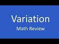 Introduction to Variation