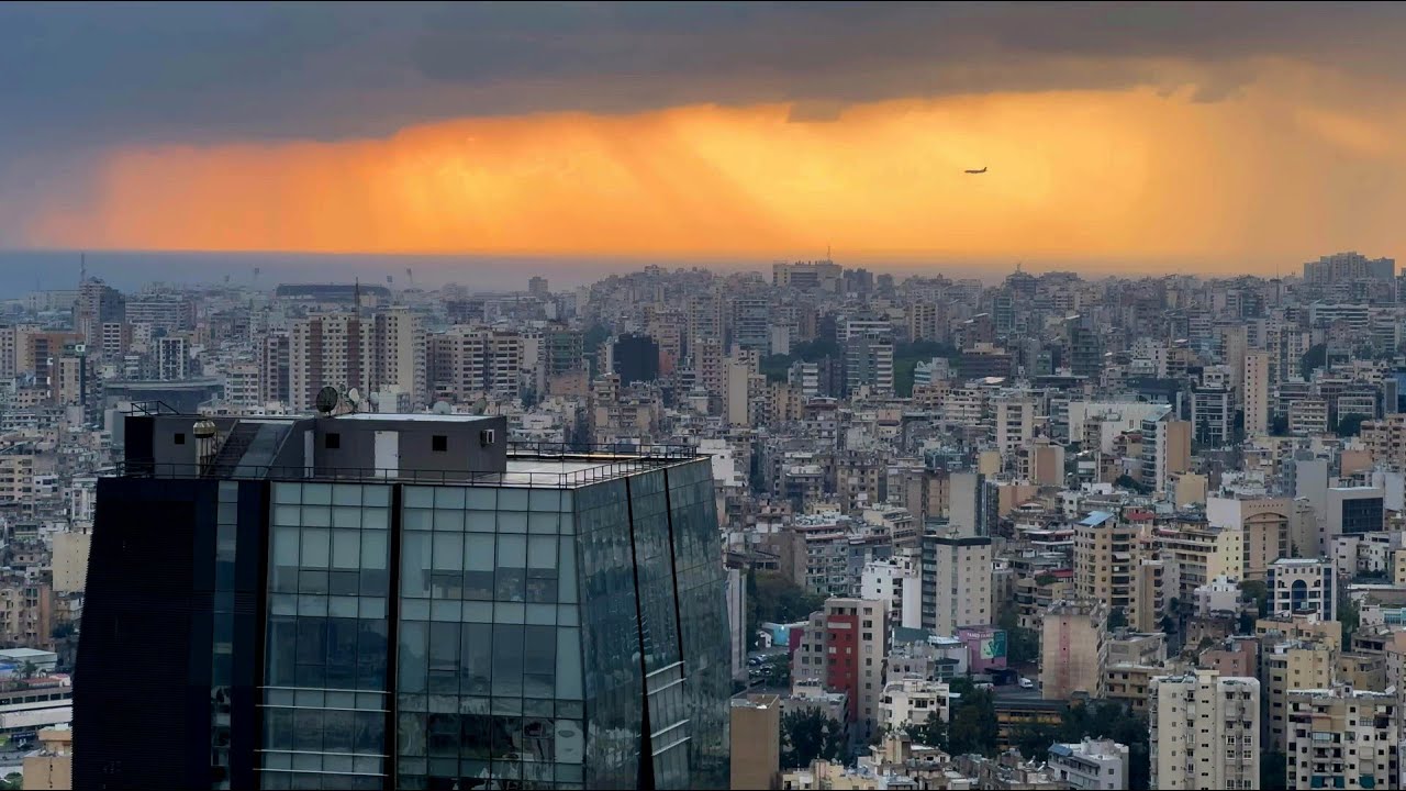 Views of Beirut’s skyline at sunset as tensions soar | AFP