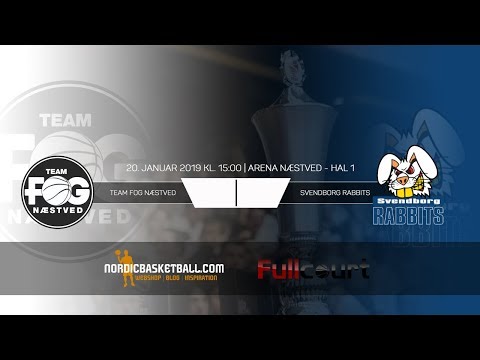 Pokalturneringen Live: Team FOG Næstved - Svendborg Rabbits (SEMIFINALE)