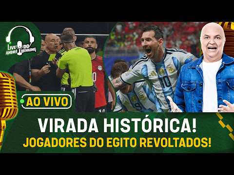 AO VIVO: ARGENTINA FOI AJUDADA CONTRA O EGITO? QUARTAS DA COPA DEFINIDAS COM COLÔMBIA ELIMINADA!