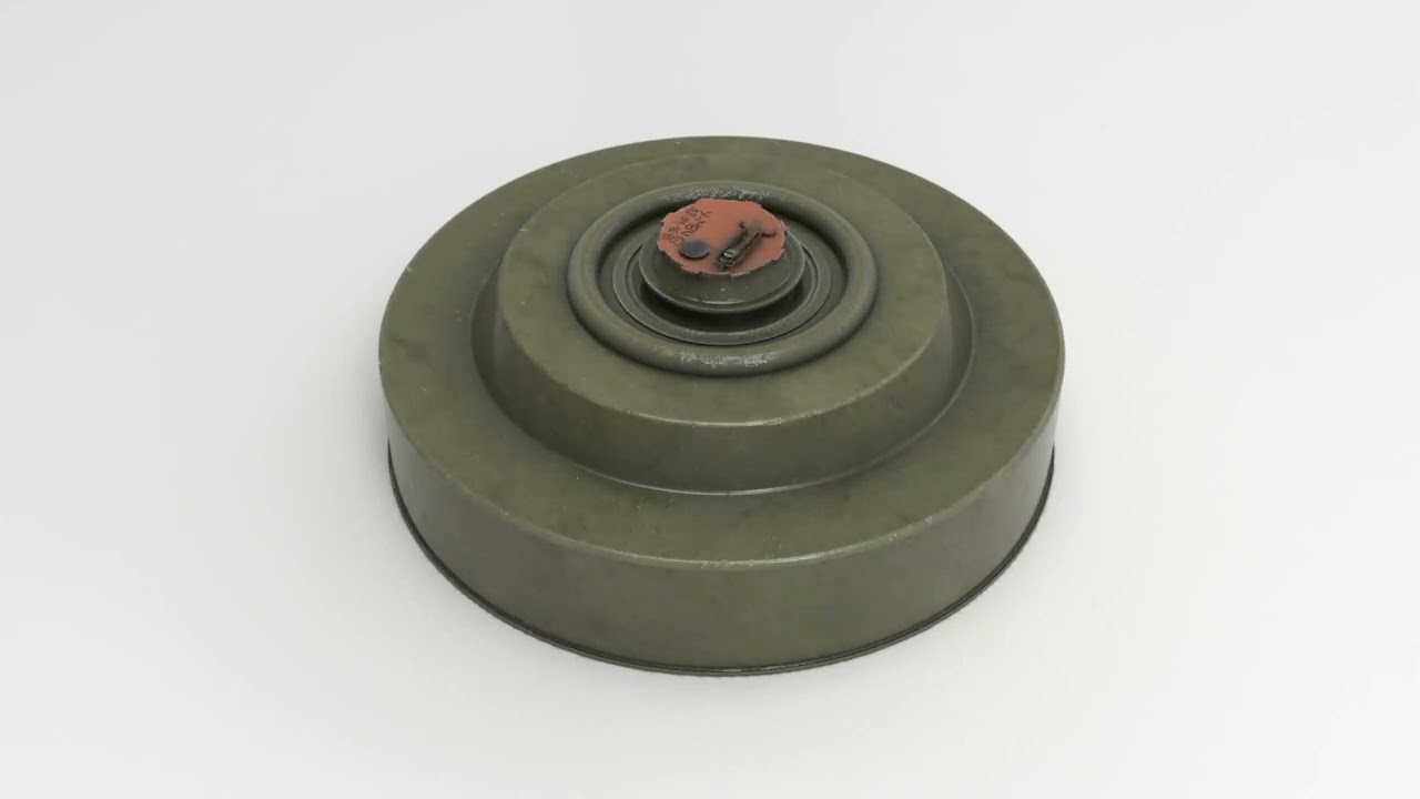 TM-62 mine 3D Model