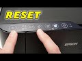 How To Reset Your Epson EcoTank ET 2400 Printer