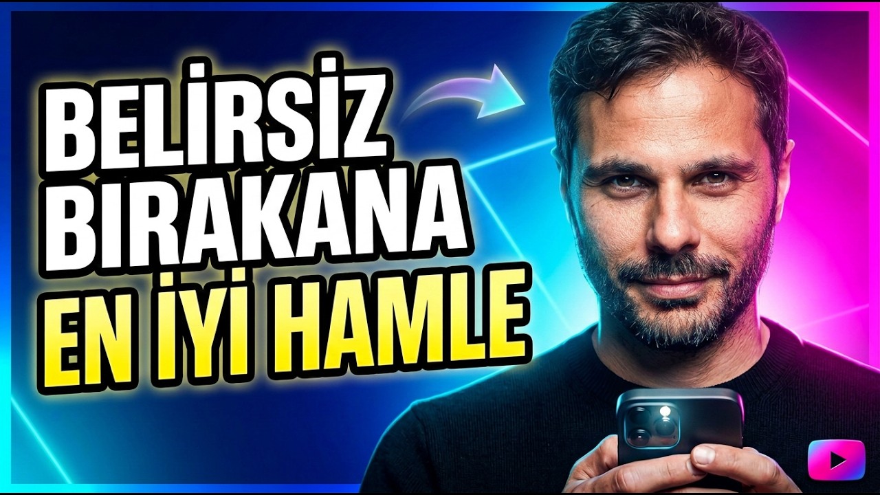 İLİŞKİDE BELİRSİZLİĞİ BİTİREN 3 ADIM | Kaçıngan Erkeğe Karşı Yapman Gereken En Net Hamle