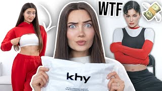 I BOUGHT KYLIE JENNER'S NEW CLOTHING BRAND KHY! *BRUTALLY HONEST REVIEW* DROP 003!