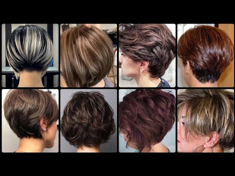 Inspiring Stacked Bob Hairstyles And Haircuts Trending...