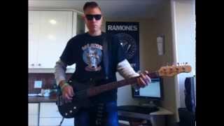 Screeching Weasel - I Will Always Do bass cover