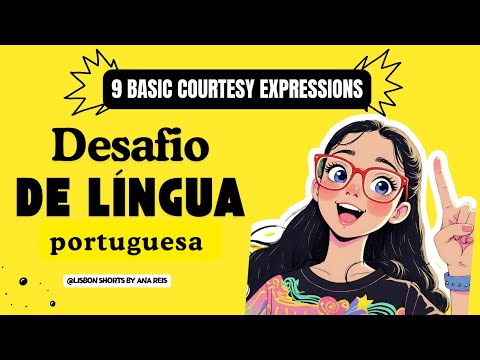 9 Basic courtesy expressions in Portuguese. #shorts