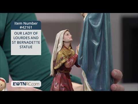 42161_OUR LADY OF LOURDES AND ST. BERNADETTE STATUE