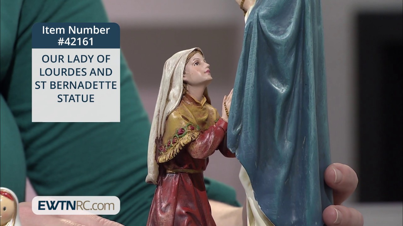 42161_OUR LADY OF LOURDES AND ST. BERNADETTE STATUE