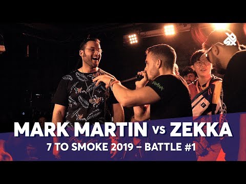 MARK MARTIN vs ZEKKA | Grand Beatbox 7 TO SMOKE Battle 2019 | Battle 1