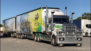 Australian Truck Stop Tour and Trucking Action