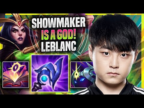 SHOWMAKER IS A GOD WITH LEBLANC IN EUW SOLOQ! - DK ShowMaker Plays Leblanc MID vs Kassadin!
