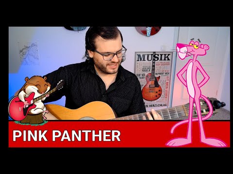 Pink Panther Thema (Schwierigkeit 5/10) Gitarre lernen