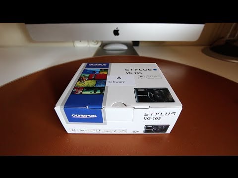 Olympus VG-165 - Unboxing