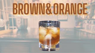 Make This NFL Inspired Brown & Orange Cocktail At Home!