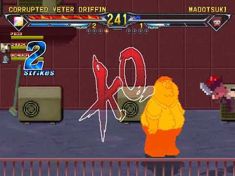 The chronicles of MUGEN - Corrupted Vetter Driffin arcade run