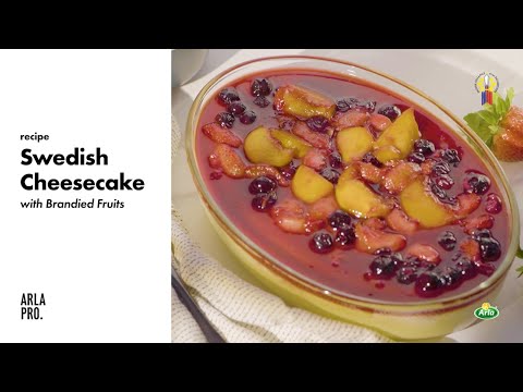 Ep 4: Swedish Cheesecake with Brandied Fruit