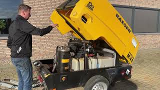 Купить передвижной компрессор Kaeser M43 Kubota 4,2 m3 / min 7 Bar 30 kW mobiele Compressor - Изображение 4 | Machineryline GE Передвижной компрессор Kaeser M43 Kubota 4,2 m3 / min 7 Bar 30 kW mobiele Compressor | Изображение 4 - Machineryline