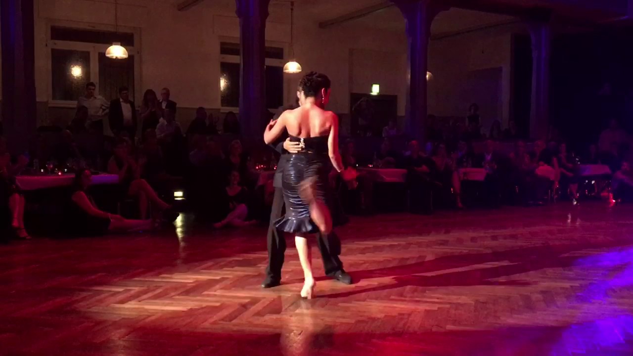 Clarisa Aragón und Jonathan Saavedra 2/4 Tangofestival Karlruhe 2017