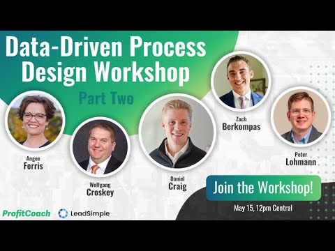 Data-Driven Process Design Workshop Part II